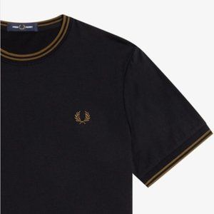 Fred Perry M1588 Twin Tipped T-Shirt Tennis Shirt